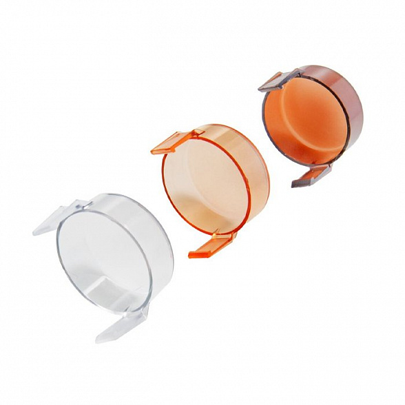 Dr.Kim DKCP-TR - прозрачные защитные колпачки для осветителей DKH, комплект 2 шт.