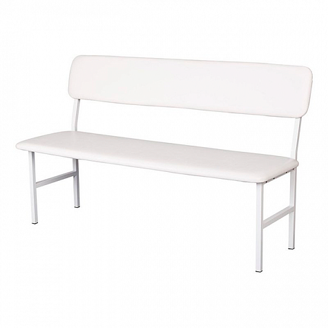 Банкетка медицинская со спинкой МД БС