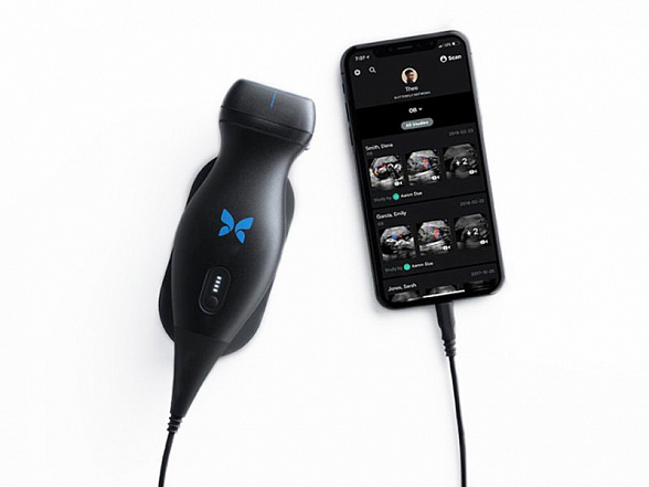 Универсальный портативный датчик Butterfly iQ