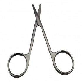 Ножницы глазные тупоконечные прямые 113 мм