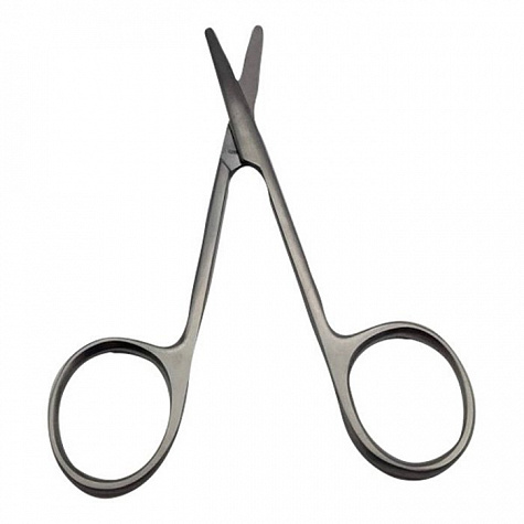 Ножницы глазные тупоконечные прямые 113 мм
