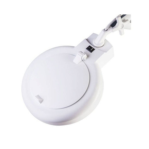 Люминесцентная лампа-лупа Veber на струбцине