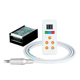 STAR 400EM U2 PLUS - встраиваемый бесщеточный электрический микромотор, с фиброоптикой, в комплекте с блоком управления и шлангом, Mercury