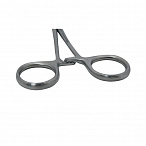 Зажим кровоостанавливающий зубчатый изогнутый N 1 158мм Surgicon