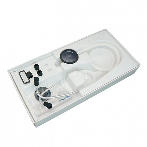 Duplex 2.0 стетоскоп, алюминиевый белый, Riester