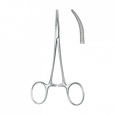 13-311-12-07 HAEM. FORCEPS, MOSQUITO, CVD., 12 CM