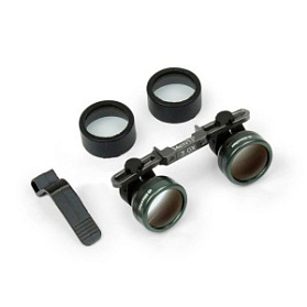 Бинокулярные лупы SuperVu Galilean Riester, увеличение 2.0x, рабочее расстояние 34 см