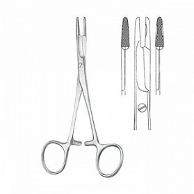 Иглодержатель-ножницы по OLSEN-HEGAR (Олсен-Гегару) прямой, 14 см KLS Martin