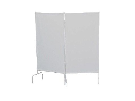 Ширма медицинская ШМ-"МСК" (МСК-2302-01) без колёс, двухсекционная