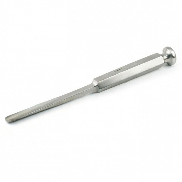 Долото с шестигранной ручкой желобоватое 10 мм Surgicon