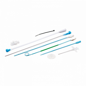 Комплект для трансдермального дренажа, двухступенчатый метод, катетер - 6F, Balton (Катетер - Прямой) Комплект для трансдермального дренажа, двухступенчатый метод, катетер - 6F, Balton (Катетер - Прямой)