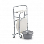 Кресло-коляска для инвалидов FS696 с санитарным оснащением