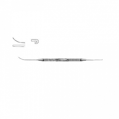 Крючок микрохирургический по VARADY №2, круглая ручка ПТО Медтехника