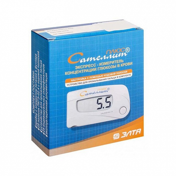 Глюкометр Сателлит Плюс Элта