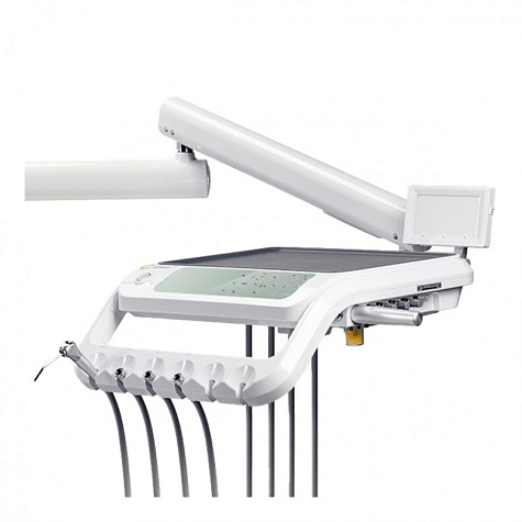 GreenMED S200 – Стоматологическая установка с мягкой обивкой и с нижней подачей