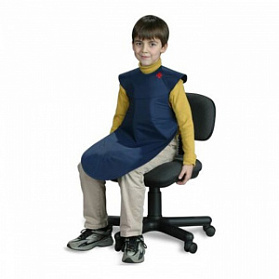 Фартук рентгенозащитный односторонний Pb=0,35 детский (резина), Амико