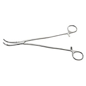 Диссектор с изогнутыми ручками с кремальерой № 2, 210 мм Surgiwell