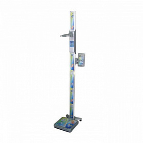 Весы напольные медицинские электронные с функцией измерения роста и силы кисти руки ВМЭН–150-50/100-А29-12