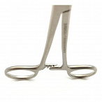 Зажим кровоостанавливающий 1х2 зубый зубчатый прямой N 1 150мм Surgicon