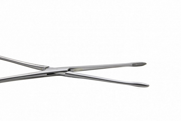 Корнцанг медицинский GROSS-MAIER, прямой, для детей, 230 мм (Щ-20-3р) , МИЗТ