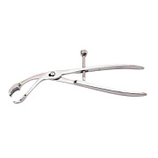 Костодержатель изогнутый, с длиной рабочей части 30 мм., Surgiwell