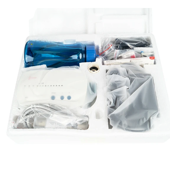 Скалер ультразвуковой автономный UDS LED с подсветкой - автономная вода, 6 насадок в комплекте (G1x2, G2, G4, P1, E1)