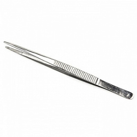 Пинцет сосудистый с двойной нарезкой 200х2,0 мм Пинцет сосудистый с двойной нарезкой 200х2,0 мм