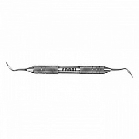 Инструмент для снятия зубных отложений (очиститель) CLASSIC F (арт 1709F) FABRI