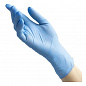 ! Перчатки нитриловые BENOVY Nitrile РС, голубые, размер L, текстурированные на пальцах, 50 пар в упаковке