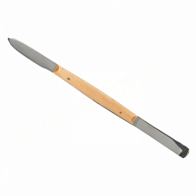 Нож-шпатель для резания и формирования воска при изготовлении зубных протезов с деревянной ручкой ММИЗ