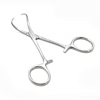 Зажим для операционного белья (цапка) по Бекгаузу, 11 см / 4