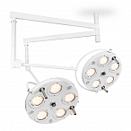 Медицинский двухкупольный хирургический светильник FotonFLY 5М/5М двухкупольный