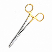 Иглодержатель общехирургический с твердосплавными пластинами 160мм Иглодержатель общехирургический с твердосплавными пластинами 160мм