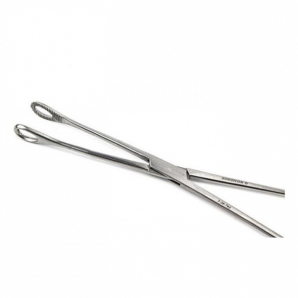 Щипцы кишечные окончатые для взрослых 240 мм Surgicon