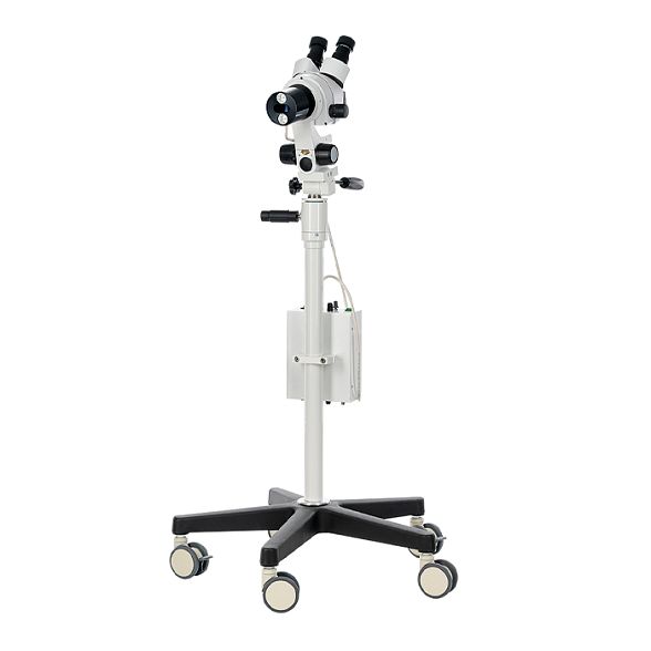 Кольпоскоп КС-02 «ZOOM Комфорт» вариант 301, прямой штатив, пятилучевое основание