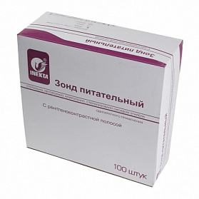 Катетер питающий/ питательный с РКП CH04 40см, 50 шт/уп