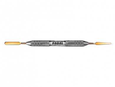 Двухсторонний шпатель GOLD F (арт 1508F TiN) FABRI