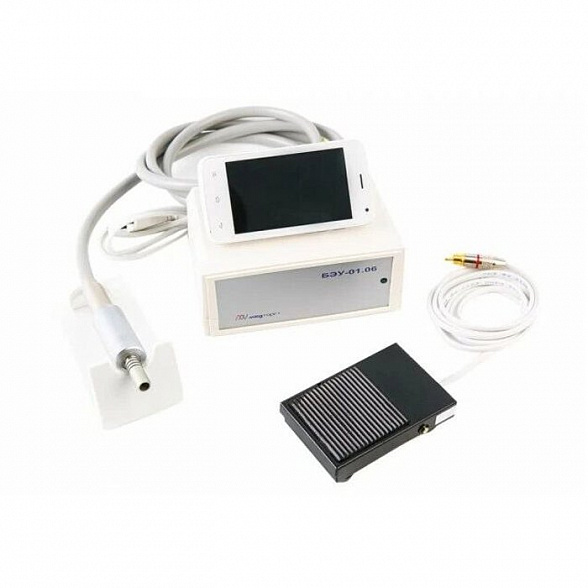 Медторг+ БЭУ-01.06 220В + ДП-4 - настольный блок управления, с щеточным микромотором ДП-4, беспроводное управление со смартфона