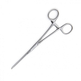 Зажим медицинский DOYEN, кишечный эластичный, для детей, прямой, 170 мм (З-40-5р), МИЗТ