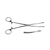 Корнцанг изогнутый для детей, 228 мм