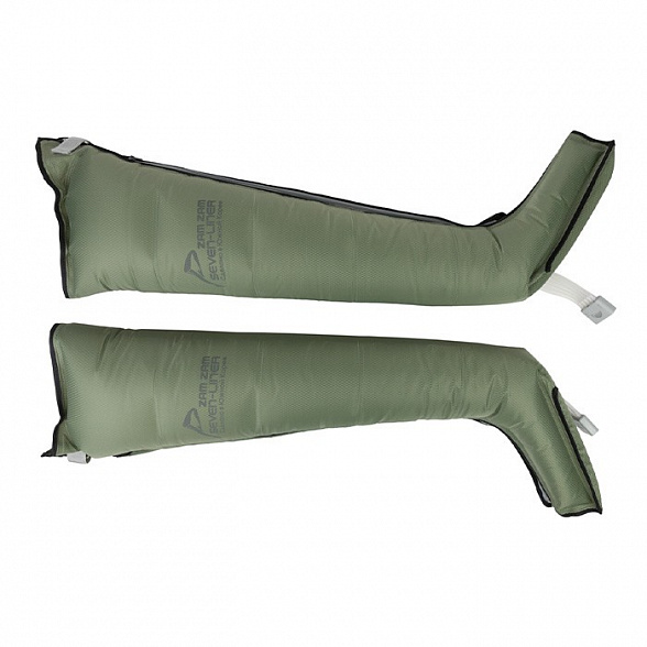 Аппарат для лимфодренажа WelbuTech HiZam-Premium – Стандартный комплект, размер XL (треугольная стопа, хаки с нахлёстом)