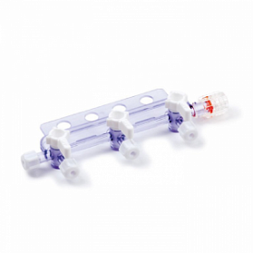 Блок из трех трехходовых кранов, Balton