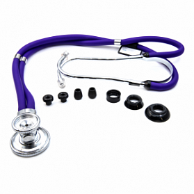 Медицинский стетоскоп Раппопорта 04-АМ602 РР, фиолетовый, AMRUS