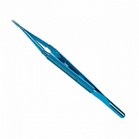 Иглодержатель микрохирургический (3-шарнира) 180 мм, прямой, замок L