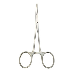 Зажим кровоостанавливающий Москит изогнутый для новорожденных 125 мм Surgicon