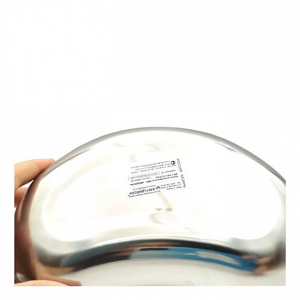 Лоток почкообразный ЛМП - "МЕДИКОН" 260х160х32 (AISI 430)