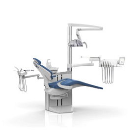 SILVERFOX S8 PRO – стоматологическая установка с нижней подачей и пневматическая система управления инструментами