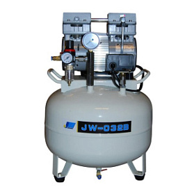 JW-032B - безмасляный компрессор для одной стоматологической установки
