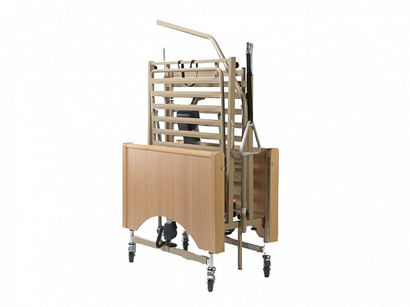 Функциональная электрическая кровать для лежачих больных Vermeiren LUNA с раздельными боковинами (в комплекте с матрасом) Vermeiren