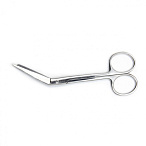 Ножницы для вскрытия сосудов, горизонтально-изогнутые, 135 мм. Surgiwell